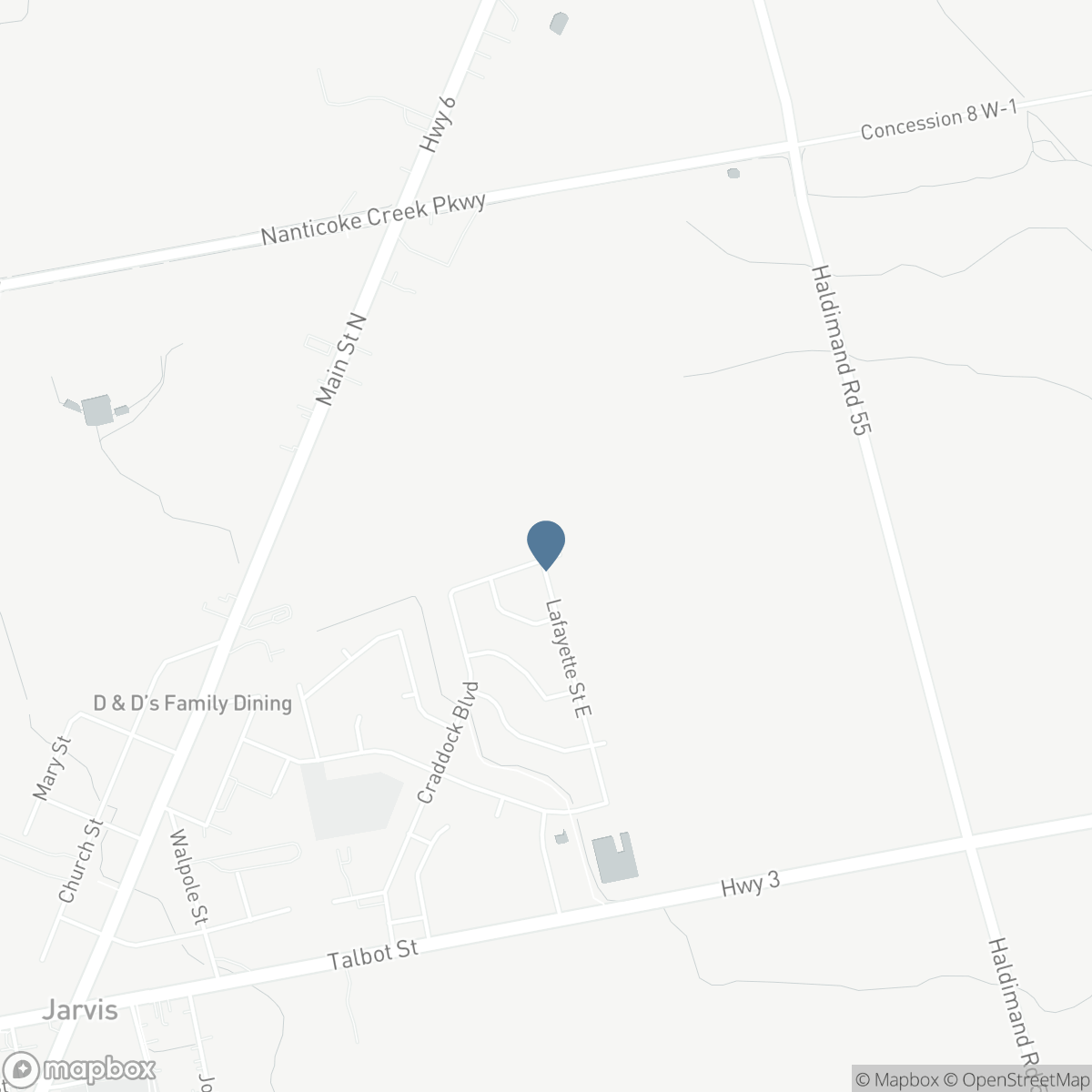 183 CRADDOCK Boulevard, Jarvis, Ontario N0A 1J0